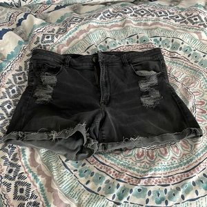 American eagle super super stretch shorts